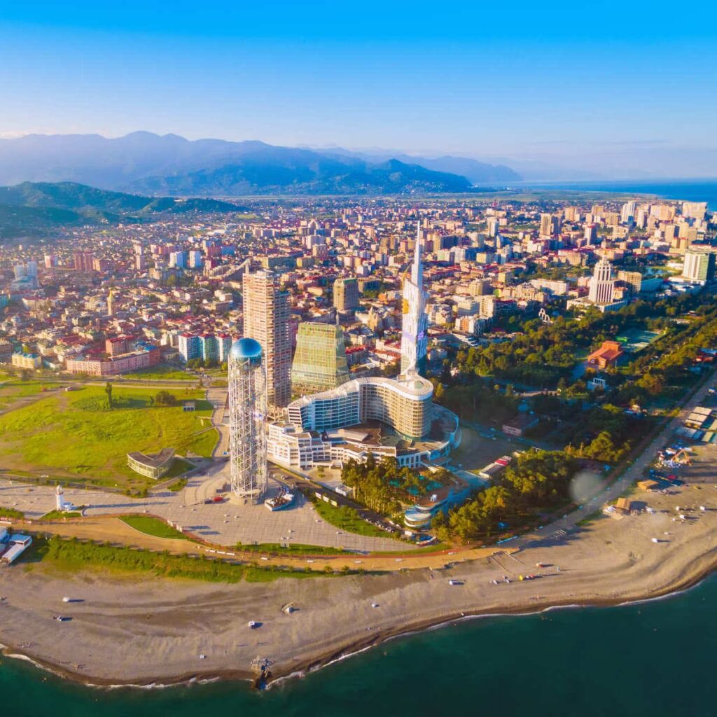 Aerial View Of Batumi, Georgia
