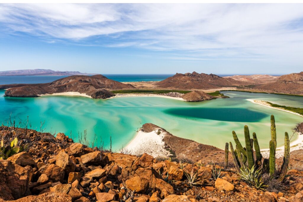 View of Bay in La Paz, Mexico