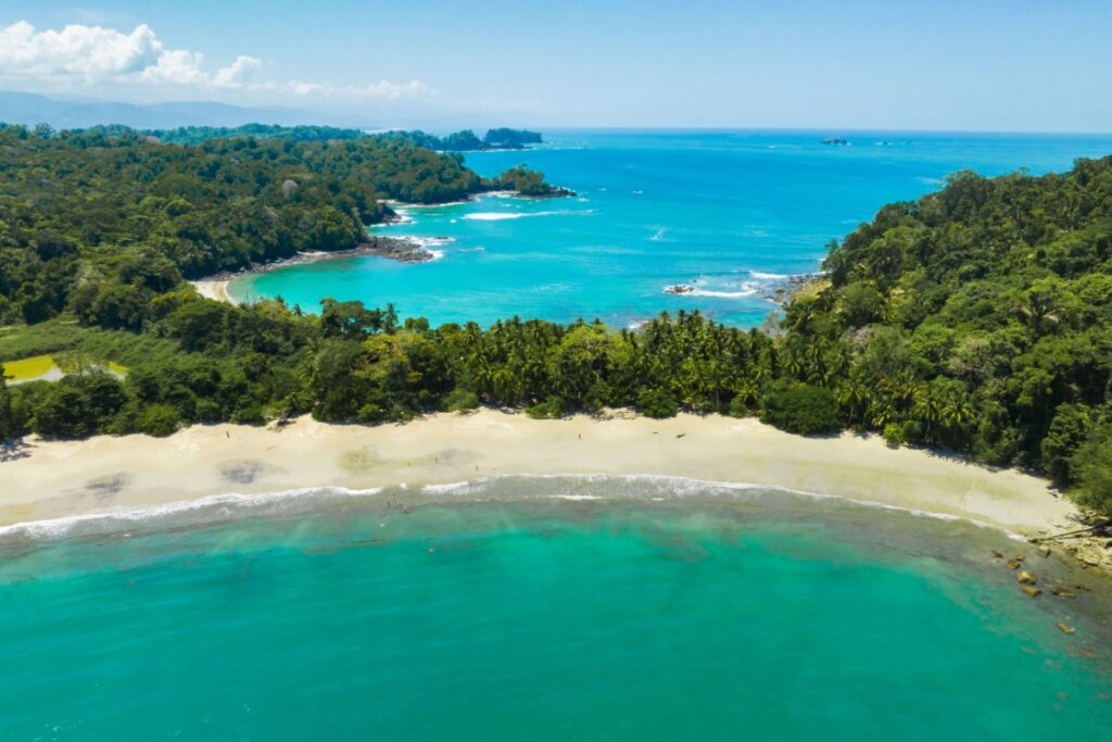 Beautiful national park in Costa Rica