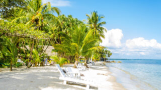 Livingston, Guatemala beach