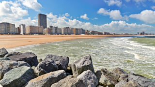 Oostende, Belgium coast