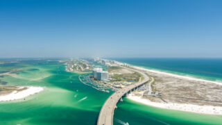 Sweeping views of Orange Beach, Alabama