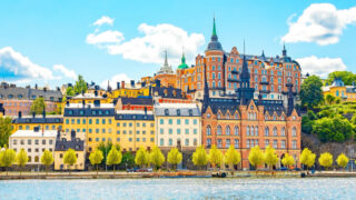 Stockholm's waterfront Södermalm district