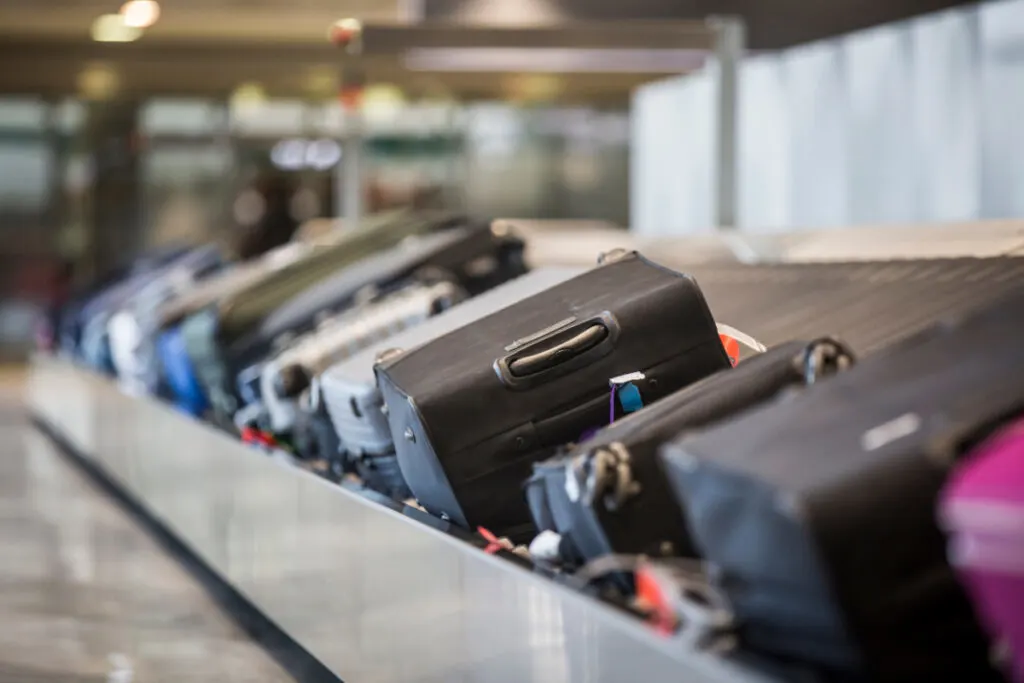 Suitcases on Carousel