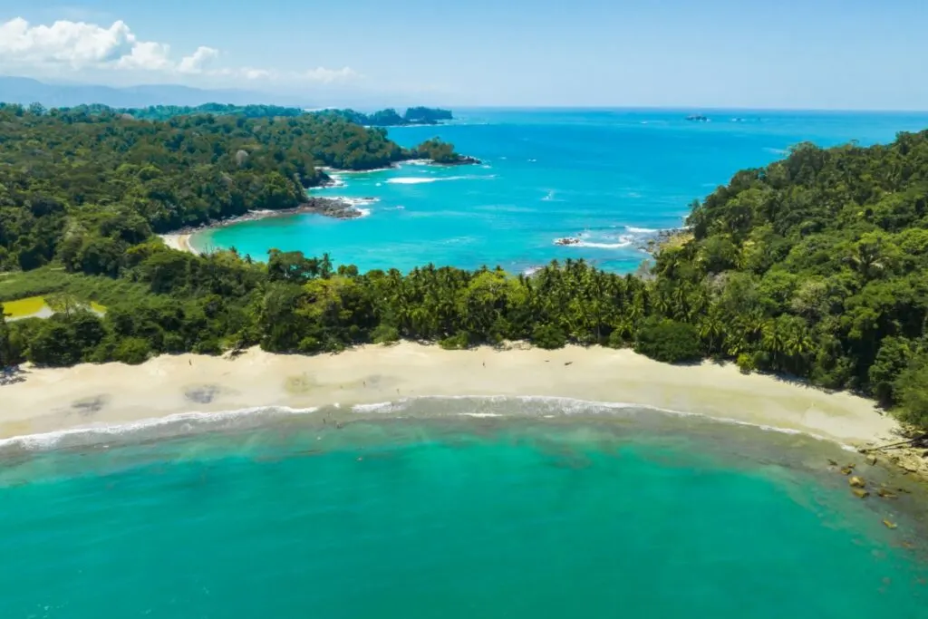 Beautiful national park in Costa Rica