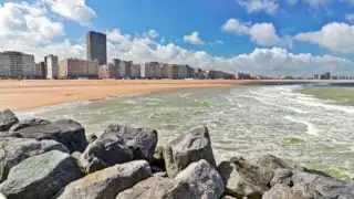 Oostende, Belgium coast