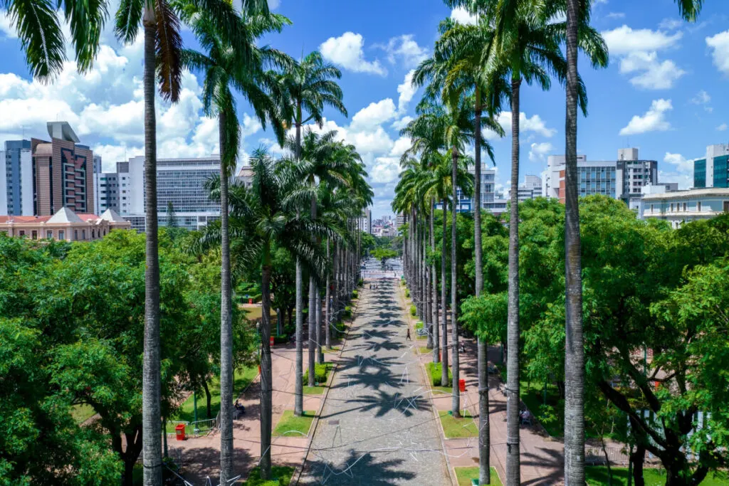 Praça da Liberdade in Belo Horizonte, Brazil