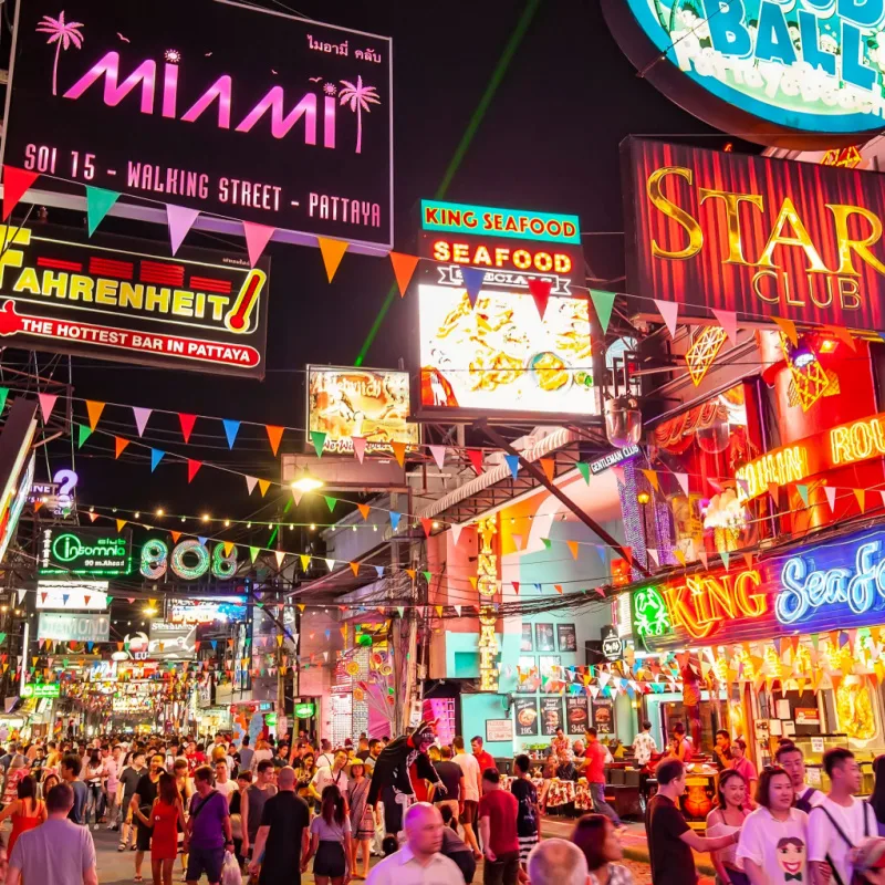 Party street Bangkok