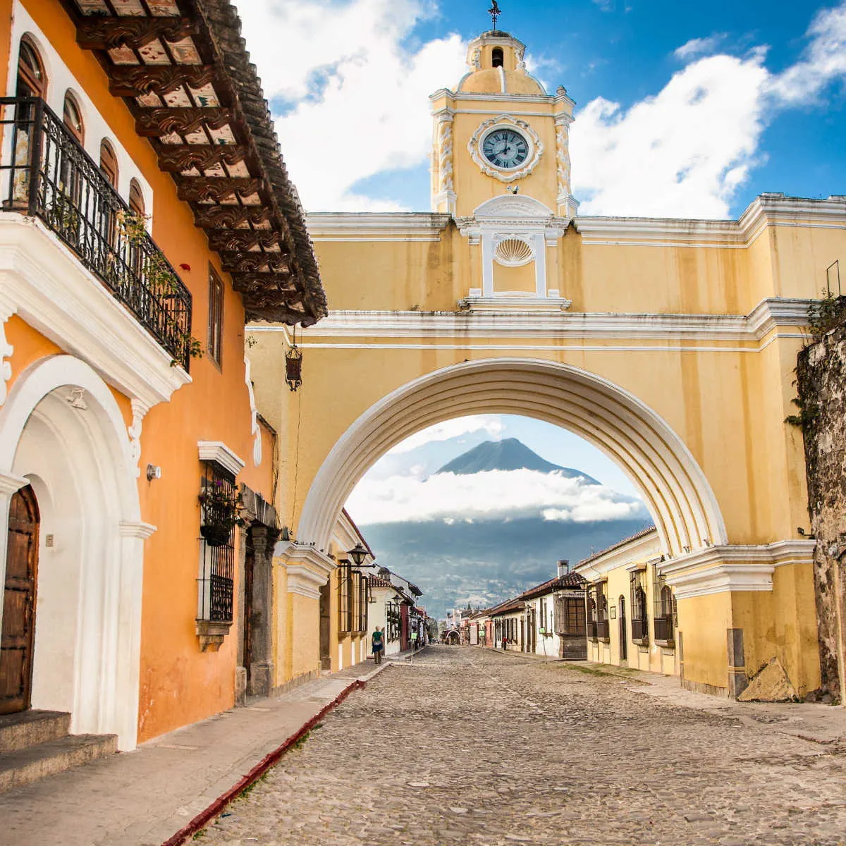 Santa Catalina arch in Antigua, Guatemala