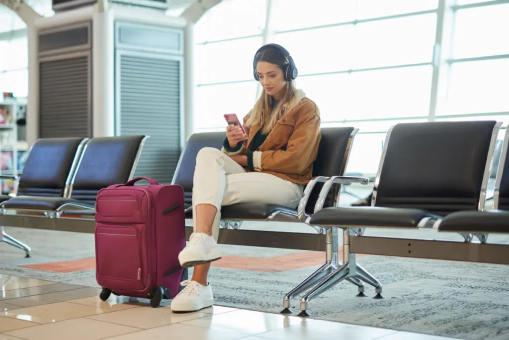 Woman at Airport